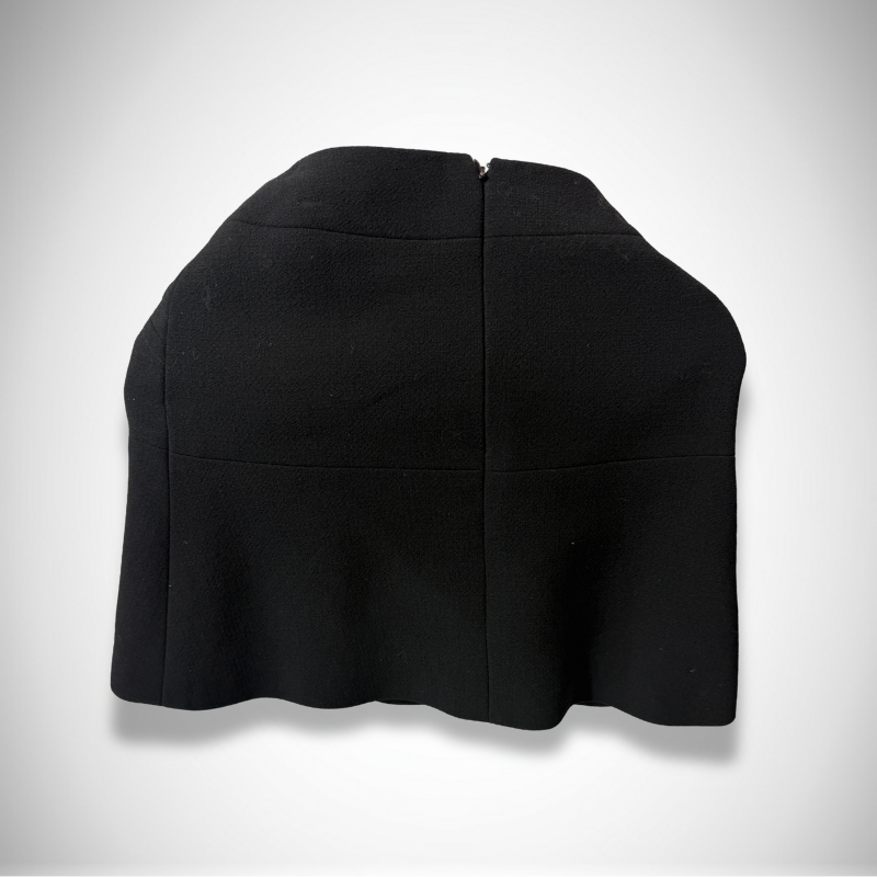 Chanel Rare Vintage Bouclé Wool A-Line Mini Skirt thumbnail