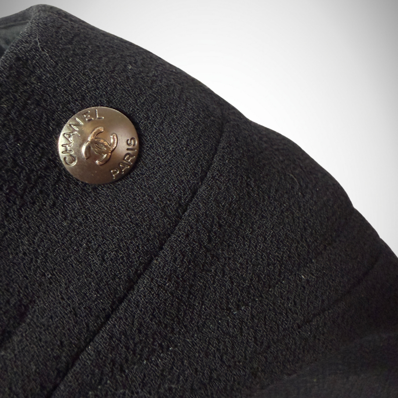 Chanel Rare Vintage Bouclé Wool A-Line Mini Skirt thumbnail