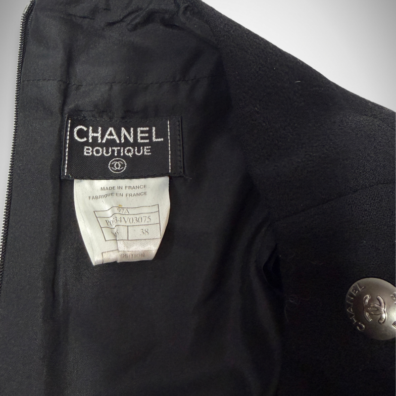 Chanel Rare Vintage Bouclé Wool A-Line Mini Skirt thumbnail