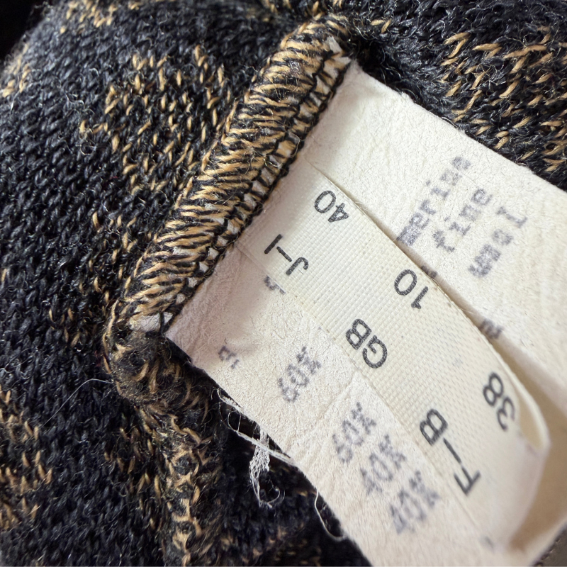 Fendi Vintage Maglia Leopard Metallic Knit Twin Set Cardigan & Shell Top thumbnail