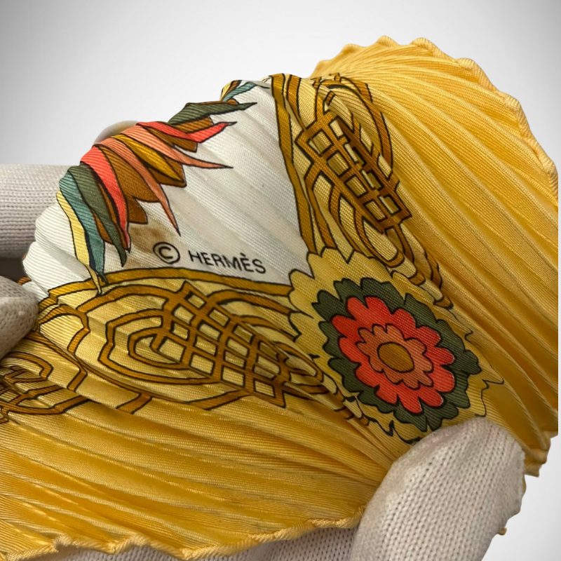Hermès Carré 90 "Découpages" by Anne Rosat Silk Scarf thumbnail