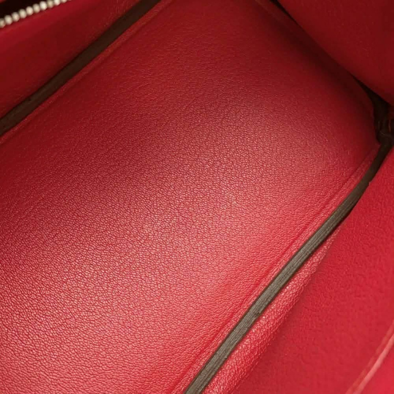 Hermès Birkin Retourne Rouge de Cœur Swift Leather Palladium Hardware thumbnail