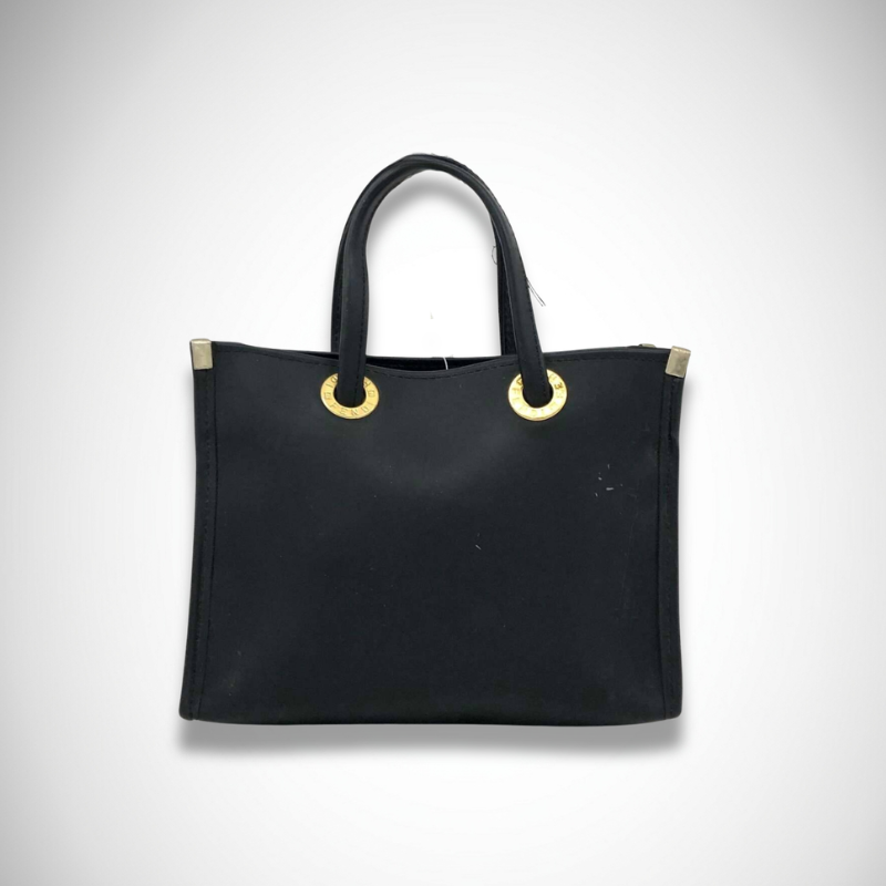 Fendi Fazzuolo logo vinyl patent leather mini tote bag alternate view