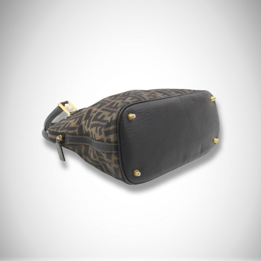 Fendi Vintage Zucca Canvas Dome Handbag thumbnail