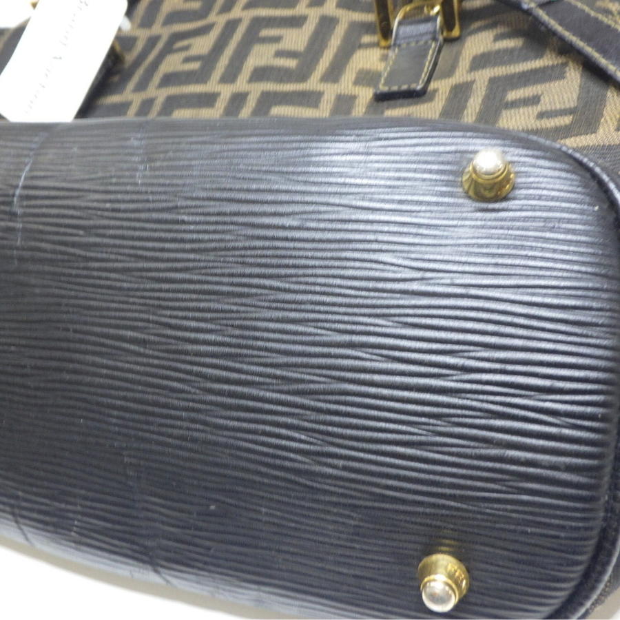 Fendi Vintage Zucca Canvas Dome Handbag thumbnail