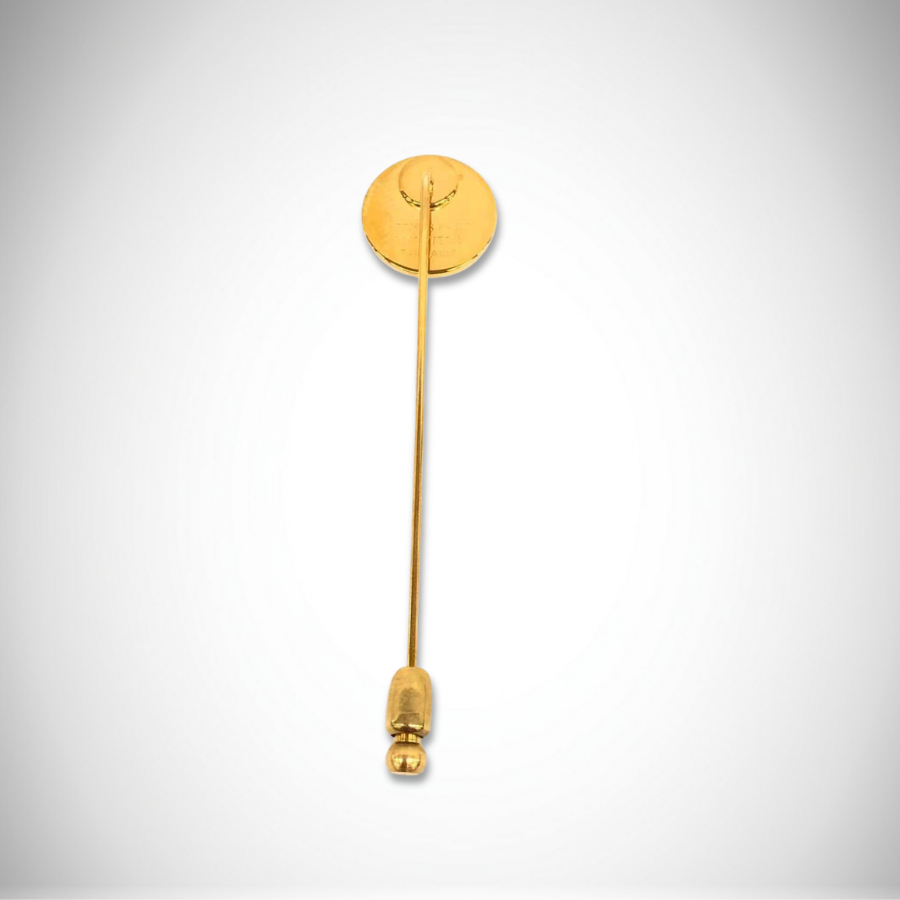Hermès Rare Vintage Clou de Selle Button Logo Stick Pin alternate view
