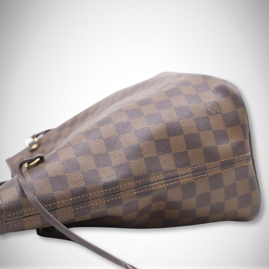 Louis Vuitton Neverfull MM Damier Ebene Tote Bag - Brown thumbnail