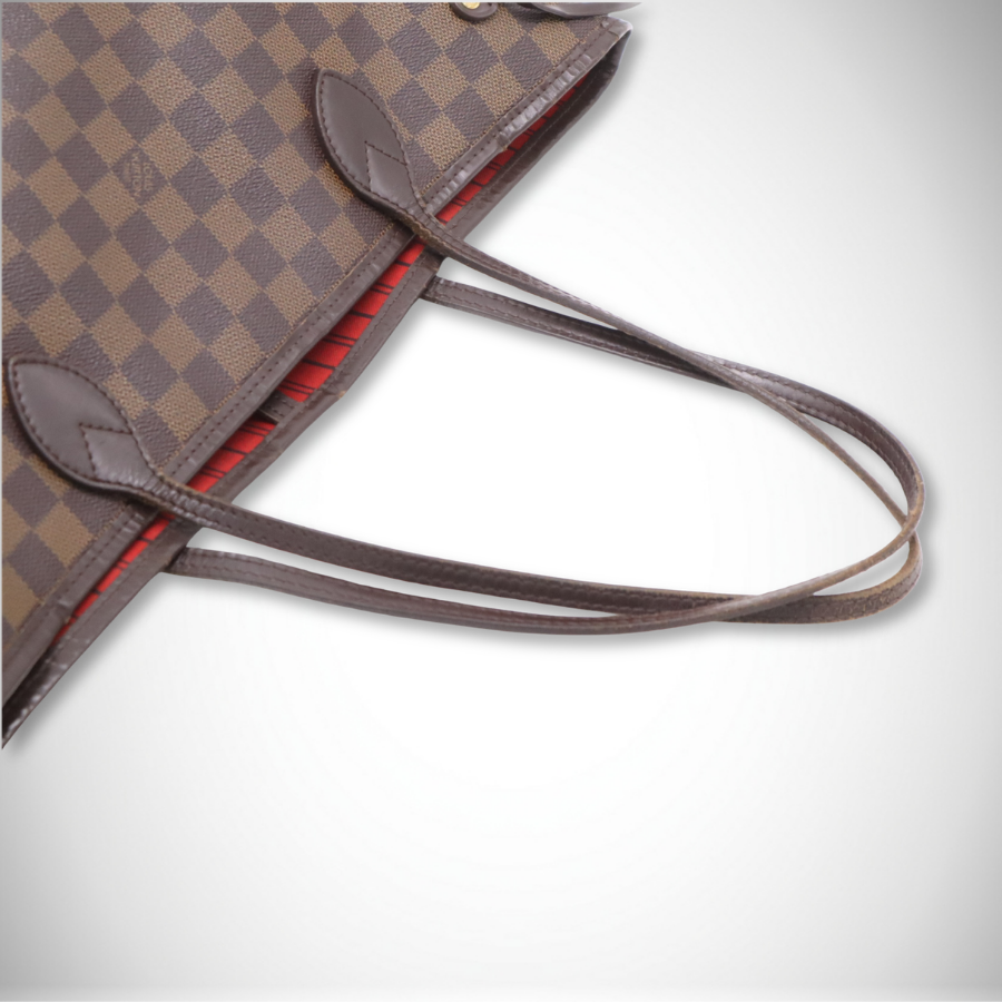 Louis Vuitton Neverfull MM Damier Ebene Tote Bag - Brown thumbnail