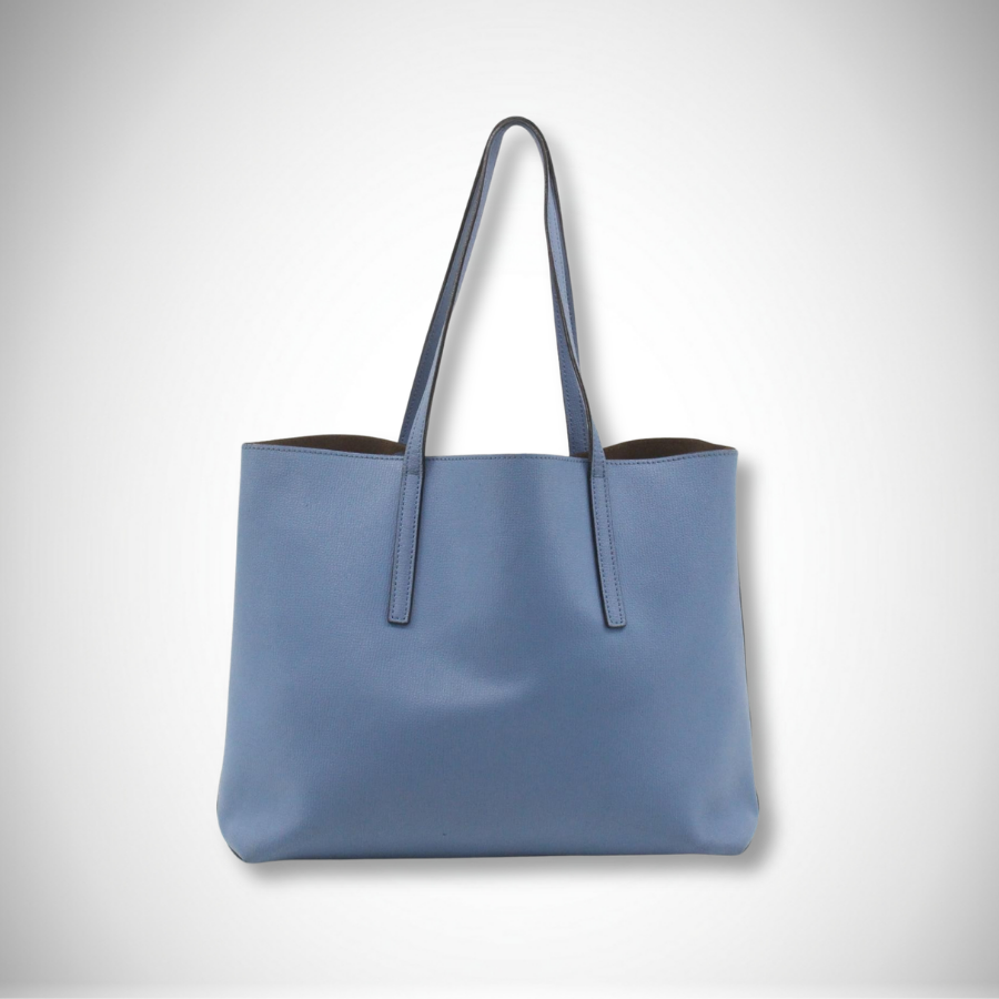 Fendi "F is Fendi" Logo Shopper Tote 8BH348 in Blue alternate view