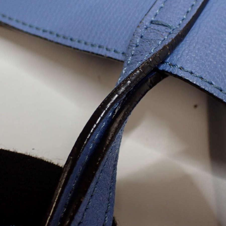 Fendi "F is Fendi" Logo Shopping Tote 8BH348 in Blue thumbnail