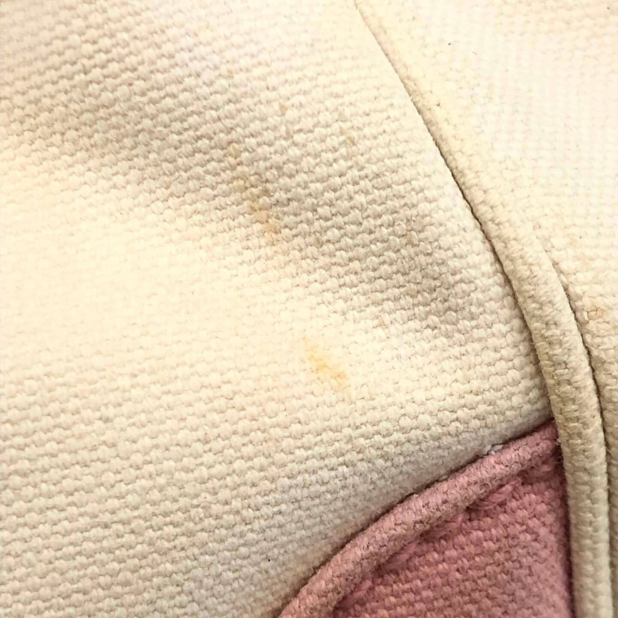 Chanel Canvas Marshmallow Coco Mark Tote Bag Soft Pink/White thumbnail