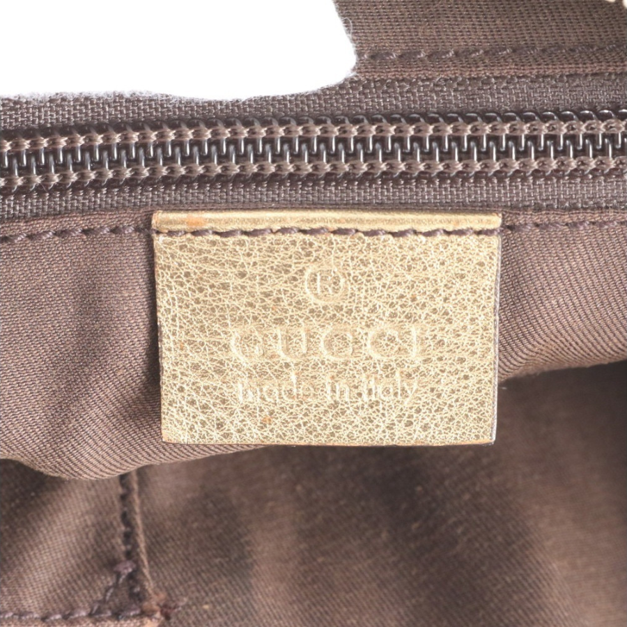Gucci Vintage Archival GG Canvas Sherry Line Shoulder Bag Pink/Beige thumbnail