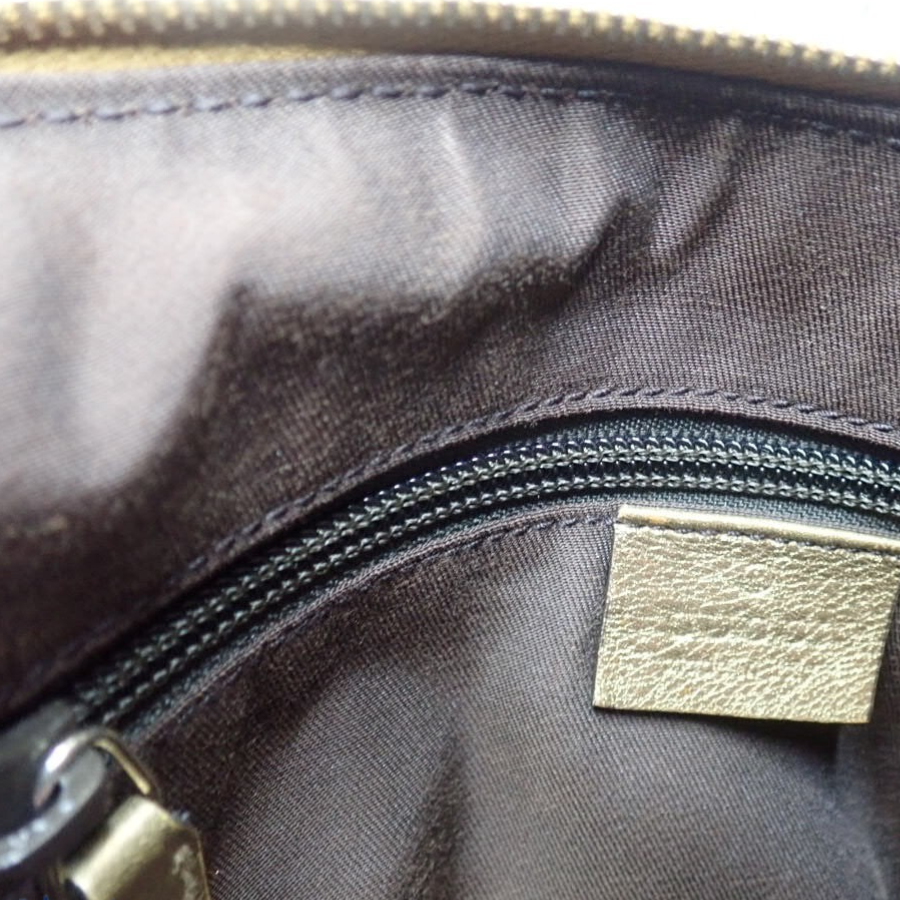 Gucci Vintage Archival GG Canvas Sherry Line Shoulder Bag Pink/Beige thumbnail