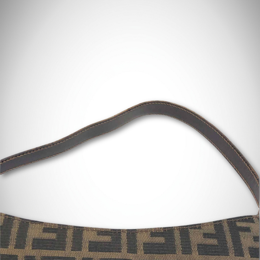 Fendi Vintage Zucca Canvas Baguette Shoulder Bag thumbnail
