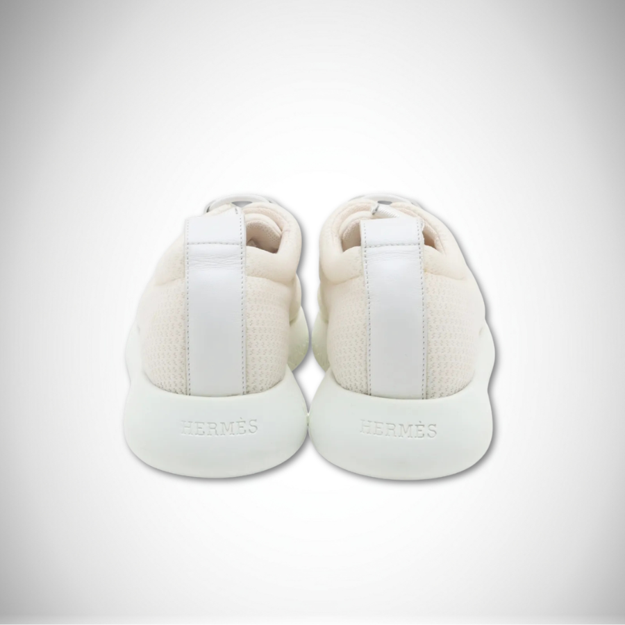 Hermès White Mesh Team Sneakers 35.5 thumbnail