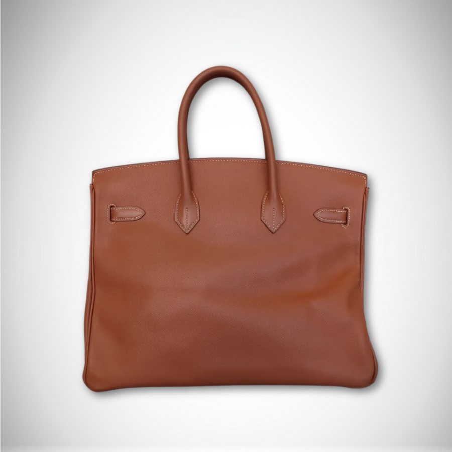 Hermès Birkin 35 Gold Graine Courchevel Leather Gold Hardware Square D stamp thumbnail
