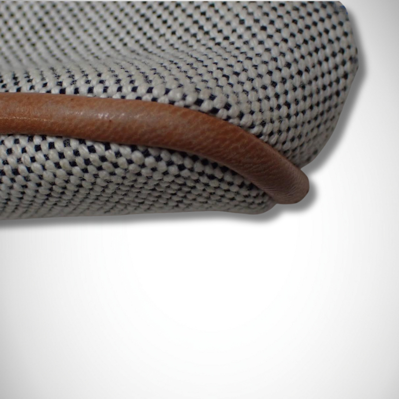 Hermès Bolide Pouch in Gray and Brown thumbnail