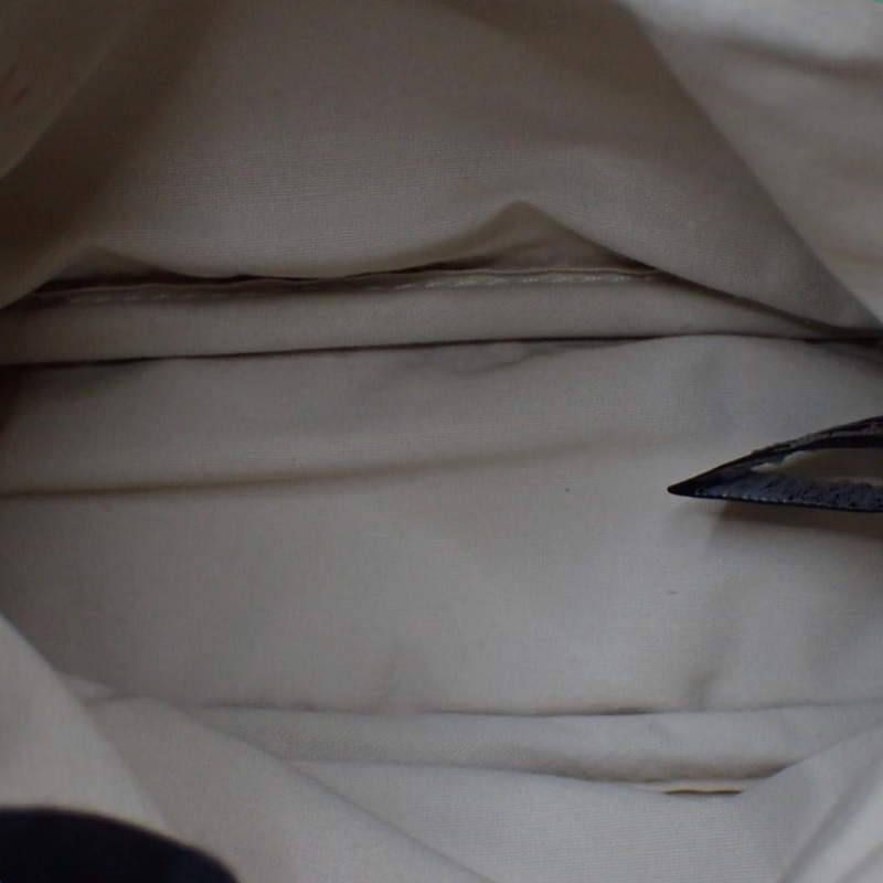 Hermès Bolide Pouch in Gray and Brown thumbnail