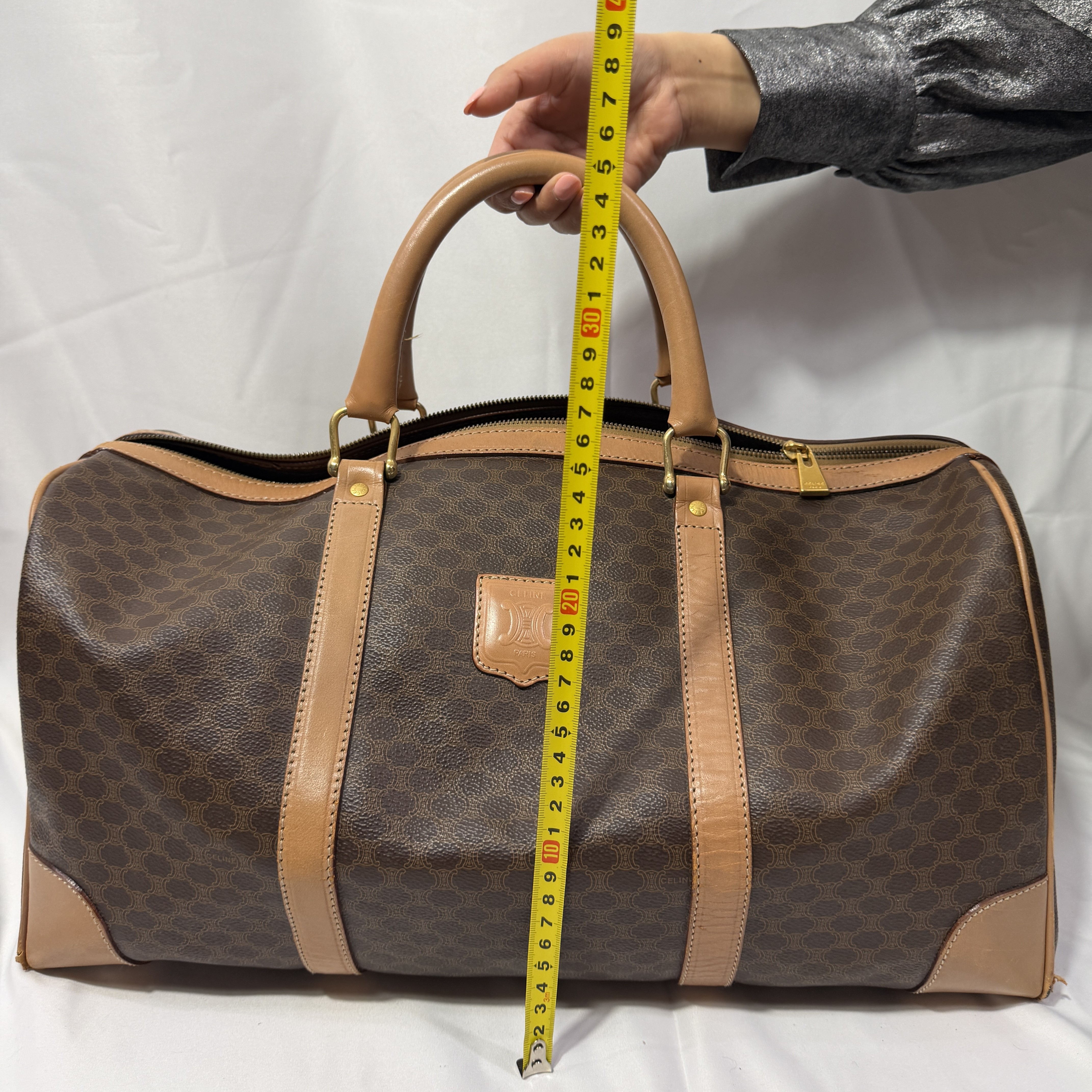 Celine Macadam Boston Bag with Cadena Key thumbnail