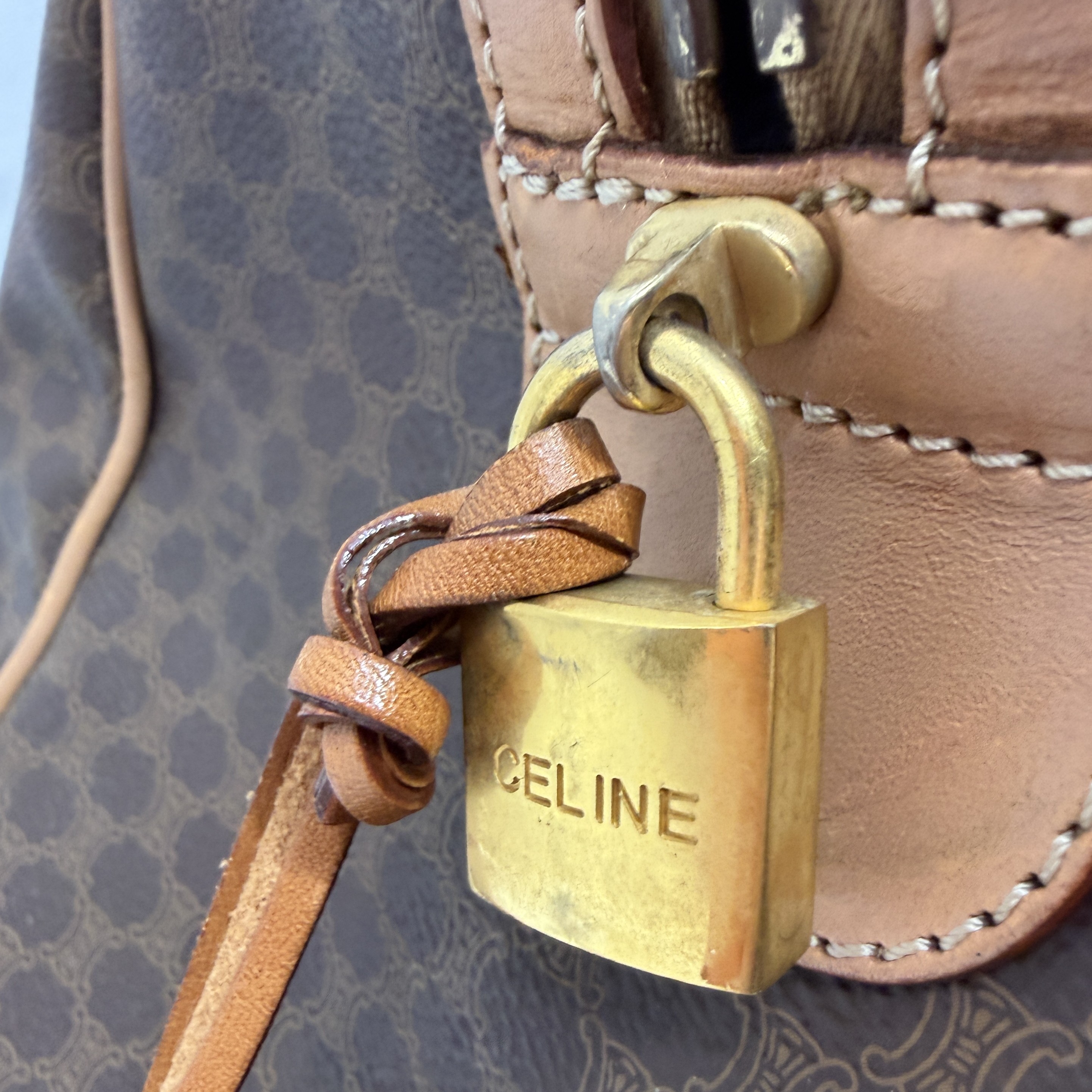 Celine Macadam Boston Bag with Cadena Key thumbnail