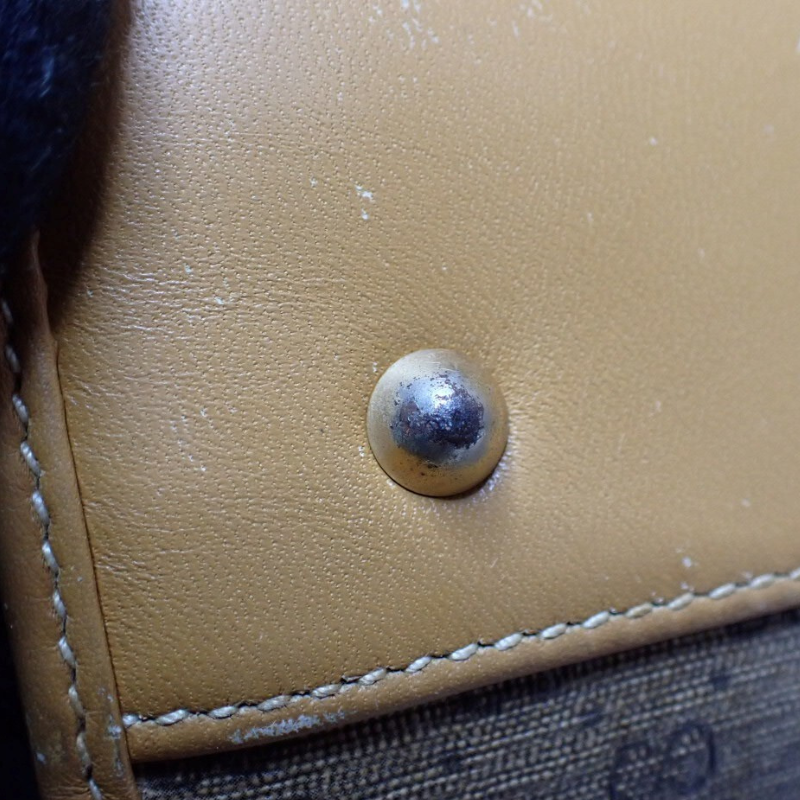 Vintage Gucci Micro GG Canvas Top Handle Tote Bag thumbnail
