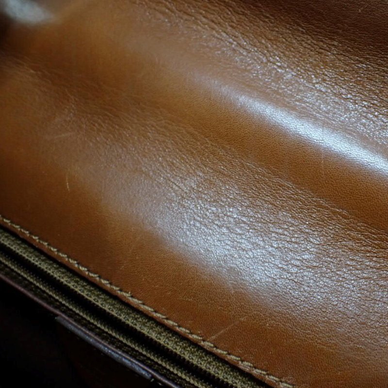 Celine Vintage Box Leather Ring Clasp Top Handle Bag thumbnail