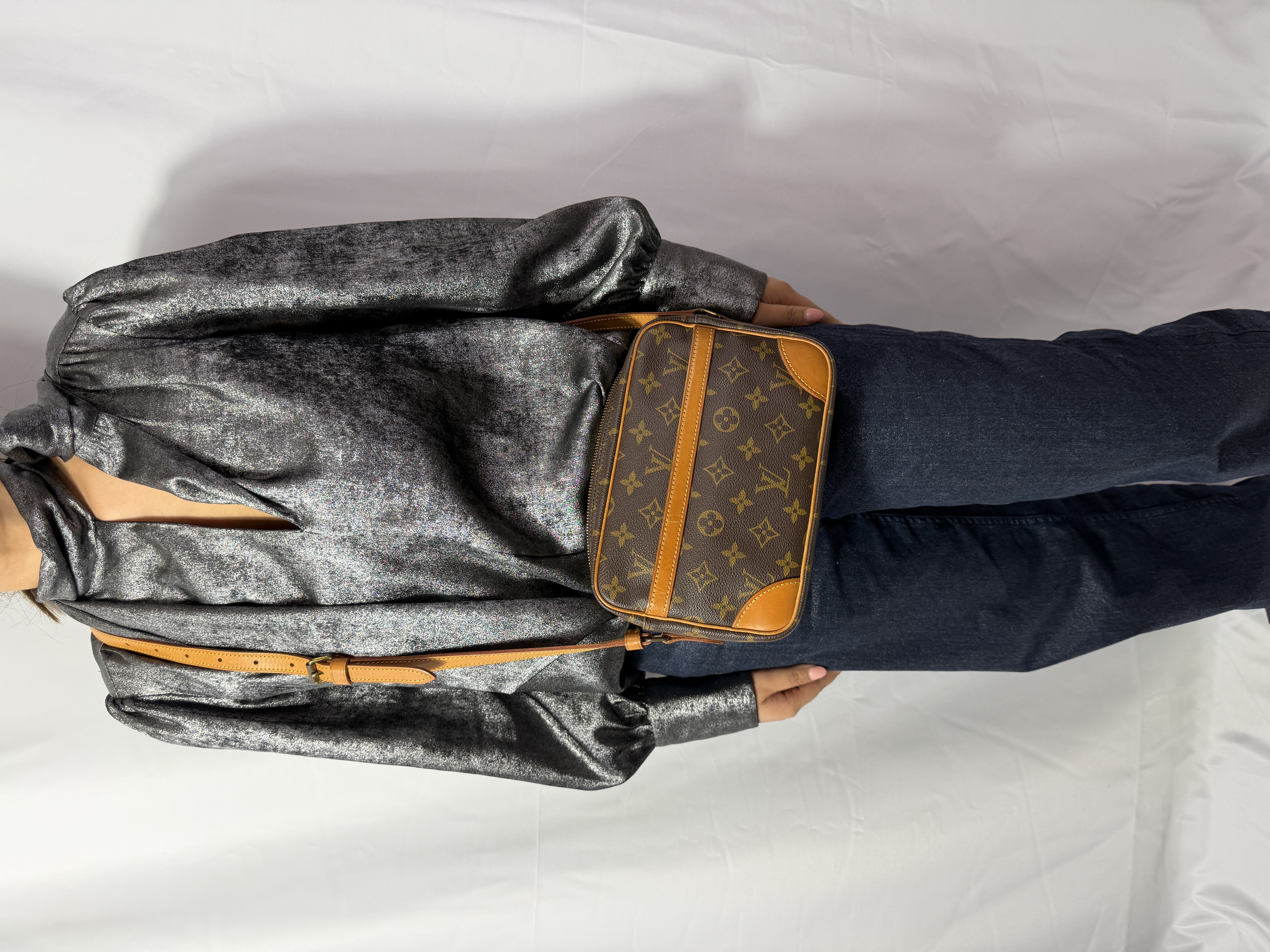 Louis Vuitton Monogram Trocadero 24 M51276 NO0950 Brown thumbnail
