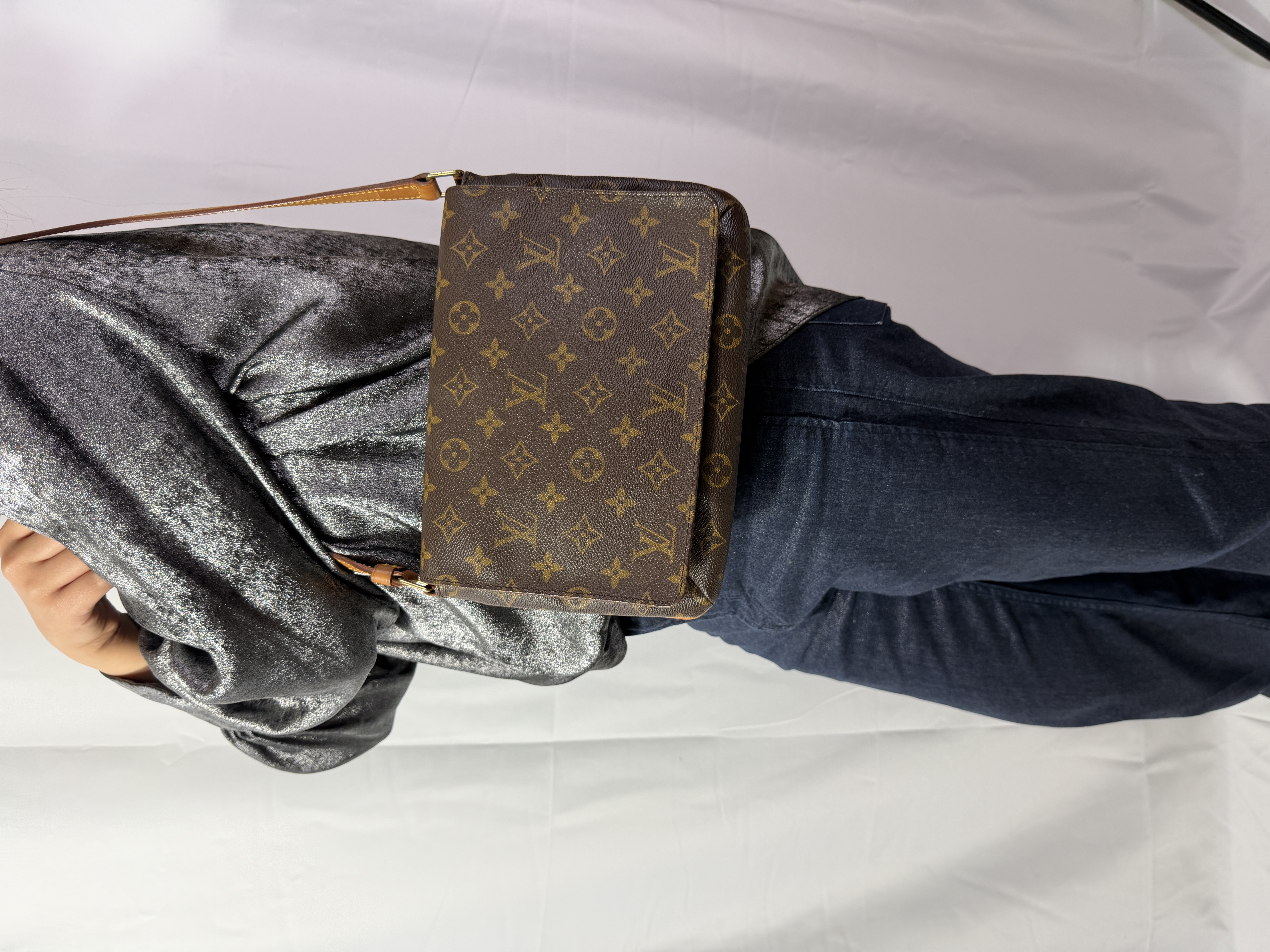 Louis Vuitton Monogram Musette Tango M51257 SP1010 Brown thumbnail
