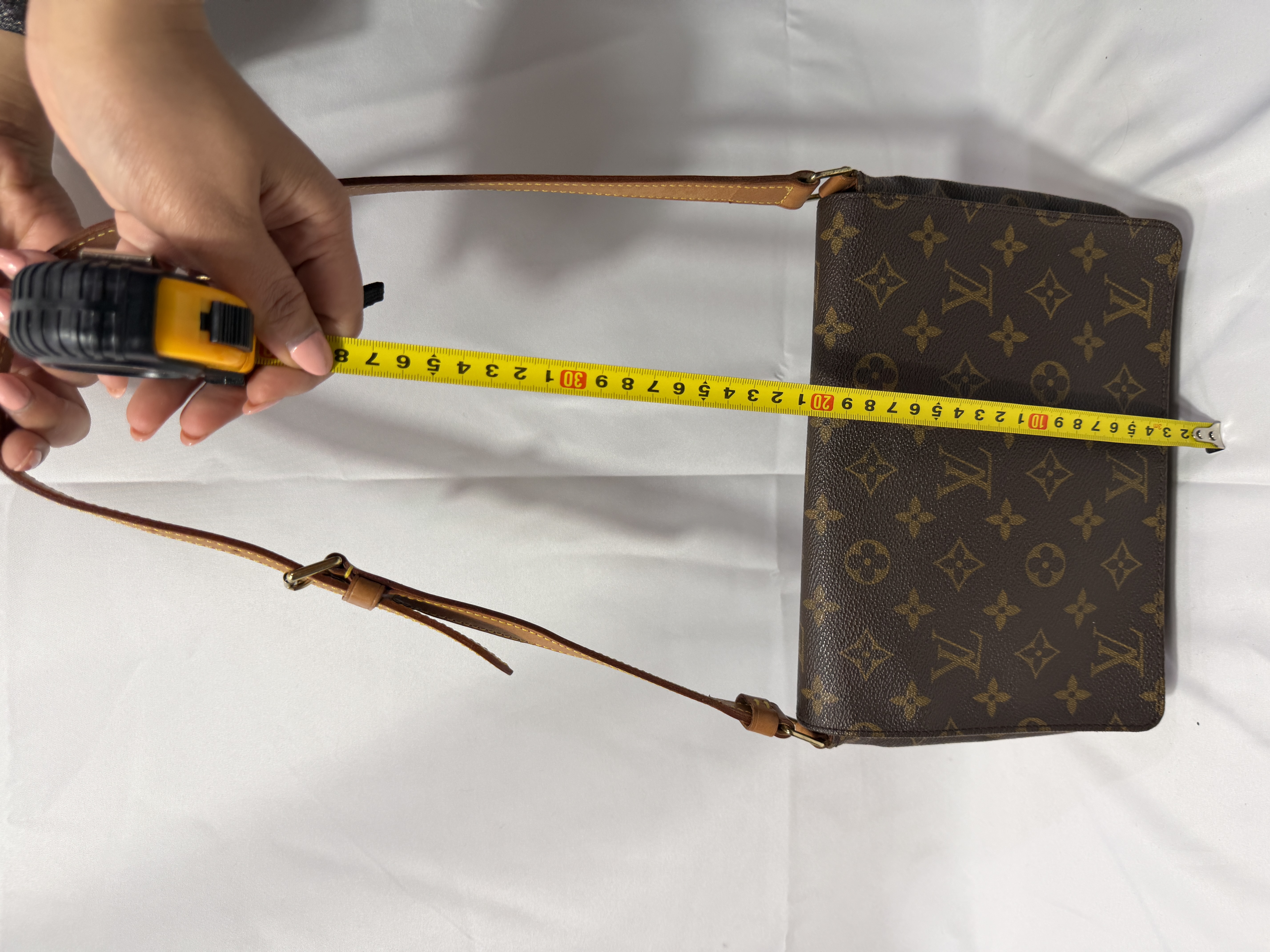 Louis Vuitton Monogram Musette Tango M51257 SP1010 Brown thumbnail