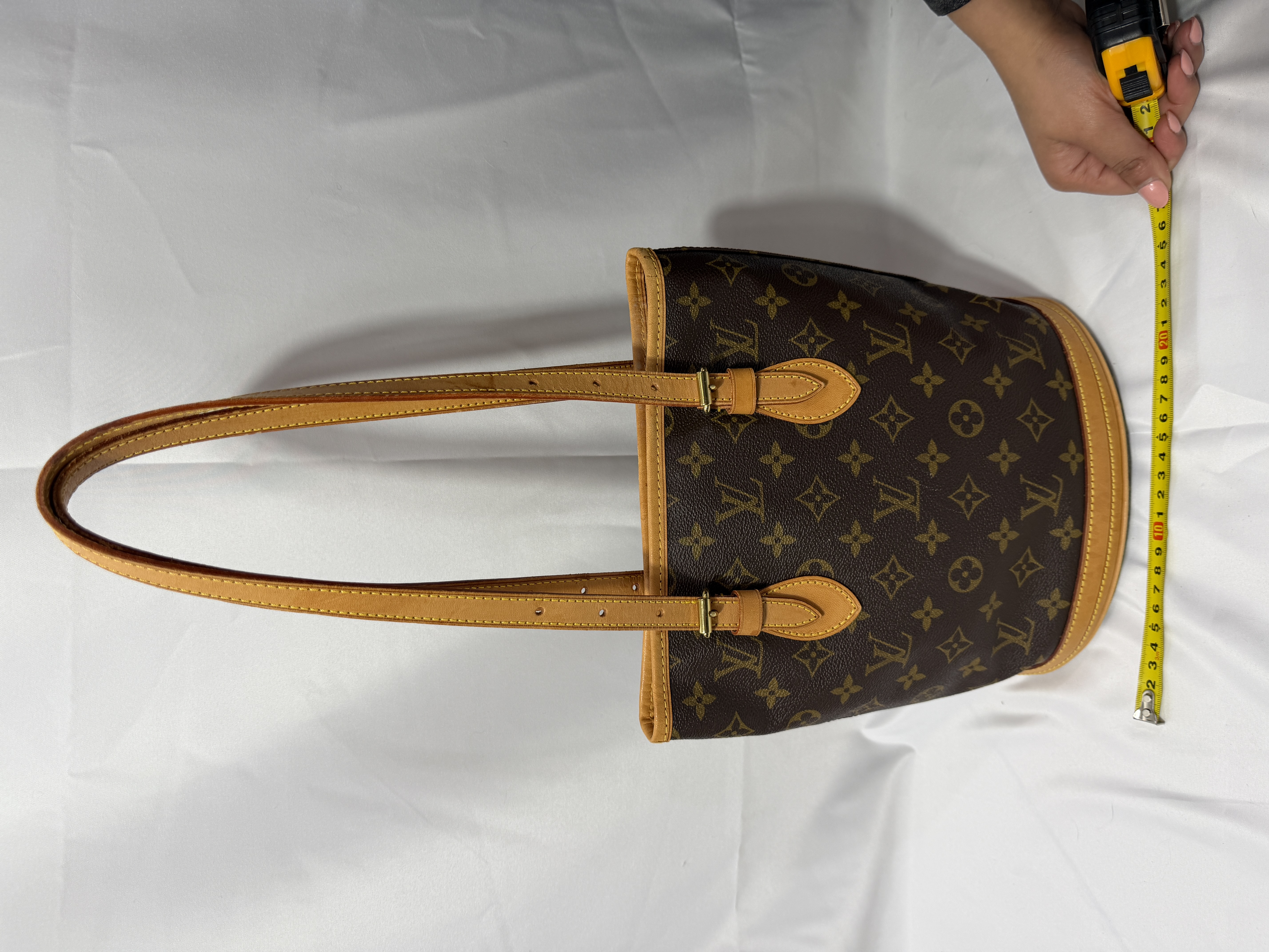 Louis Vuitton Monogram Bucket PM M42238 VI0030 Brown thumbnail