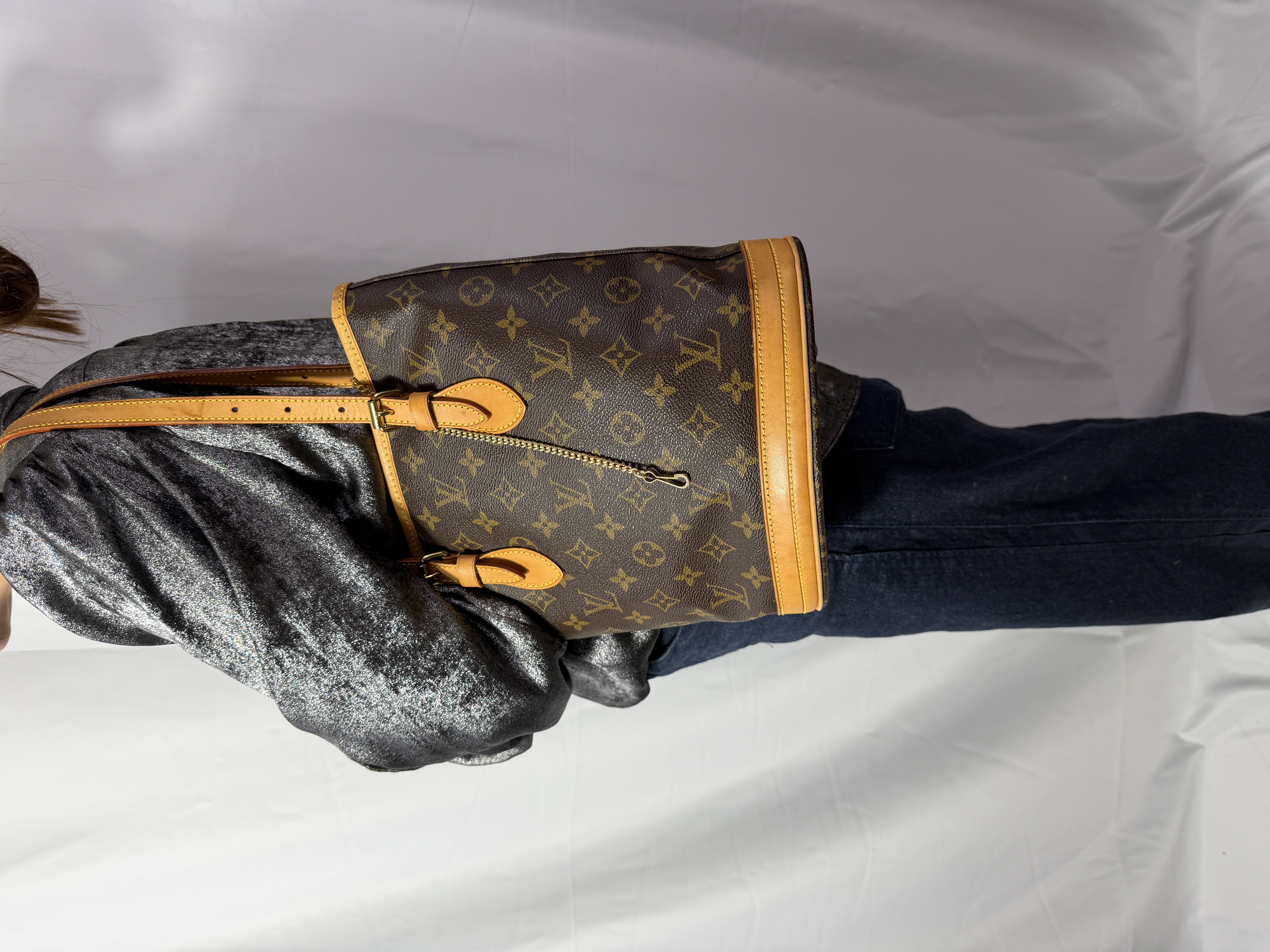 Louis Vuitton Monogram Bucket PM M42238 VI0030 Brown thumbnail
