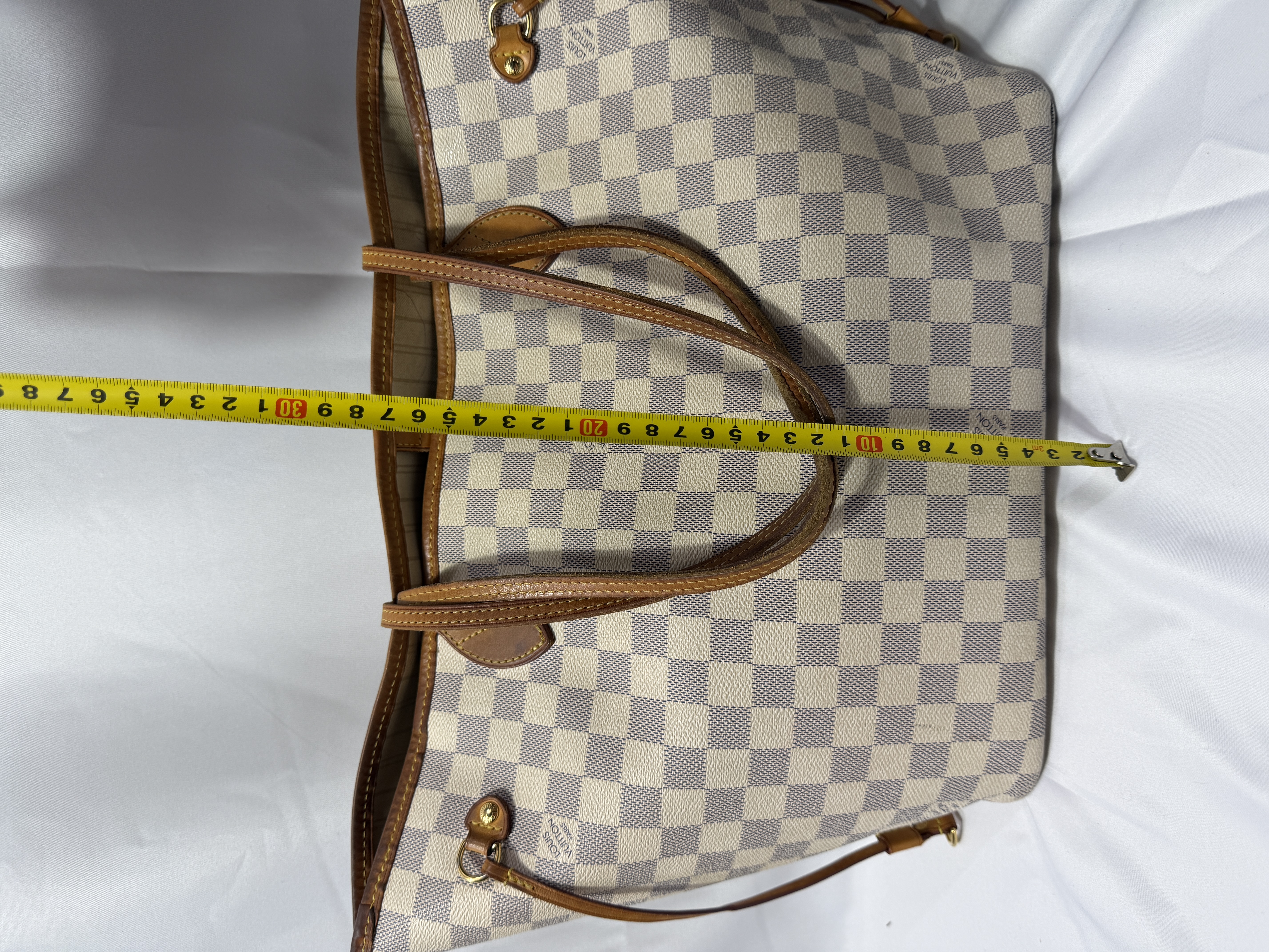 Louis Vuitton Damier Azur Neverfull MM thumbnail