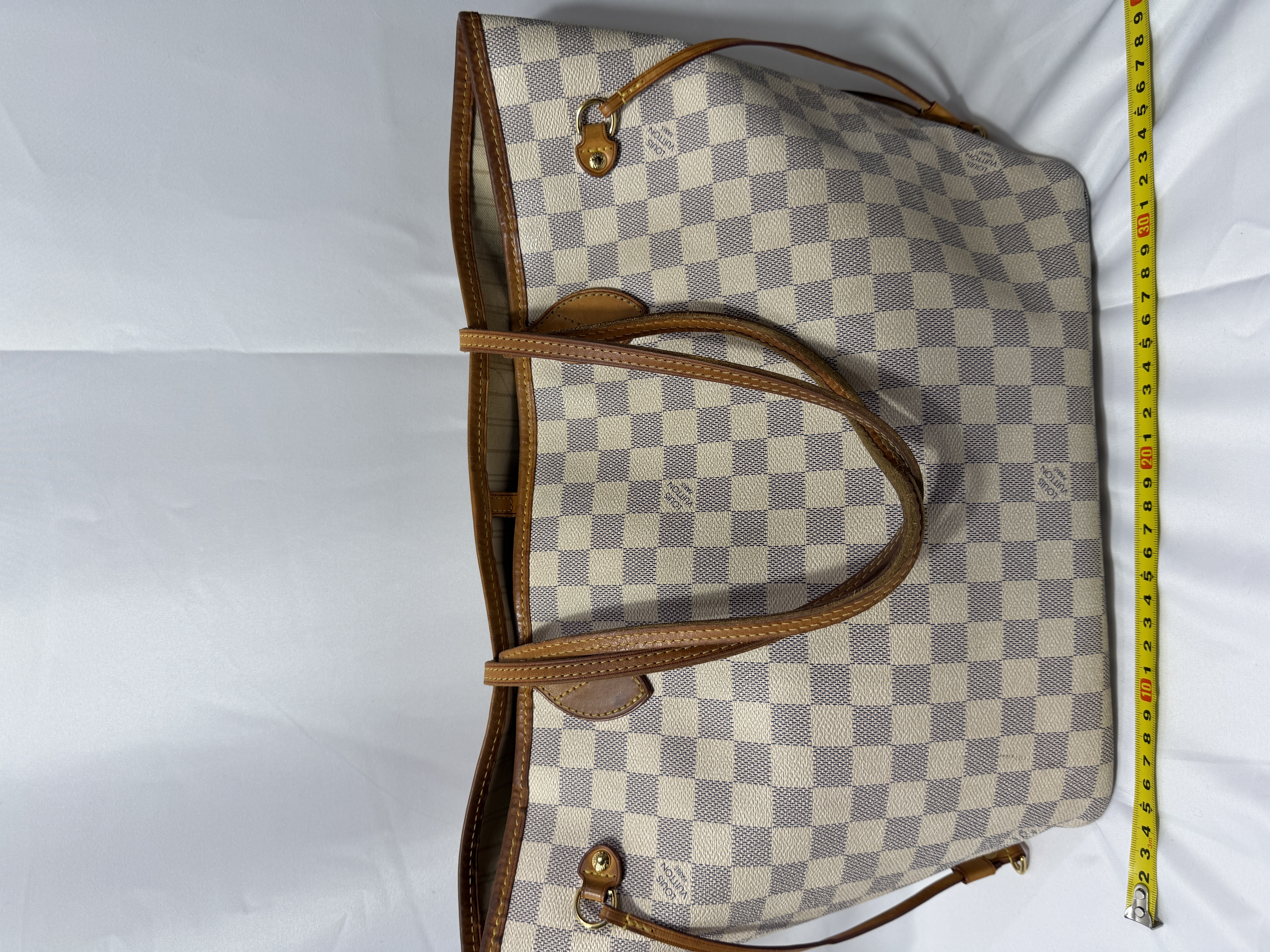 Louis Vuitton Damier Azur Neverfull MM thumbnail