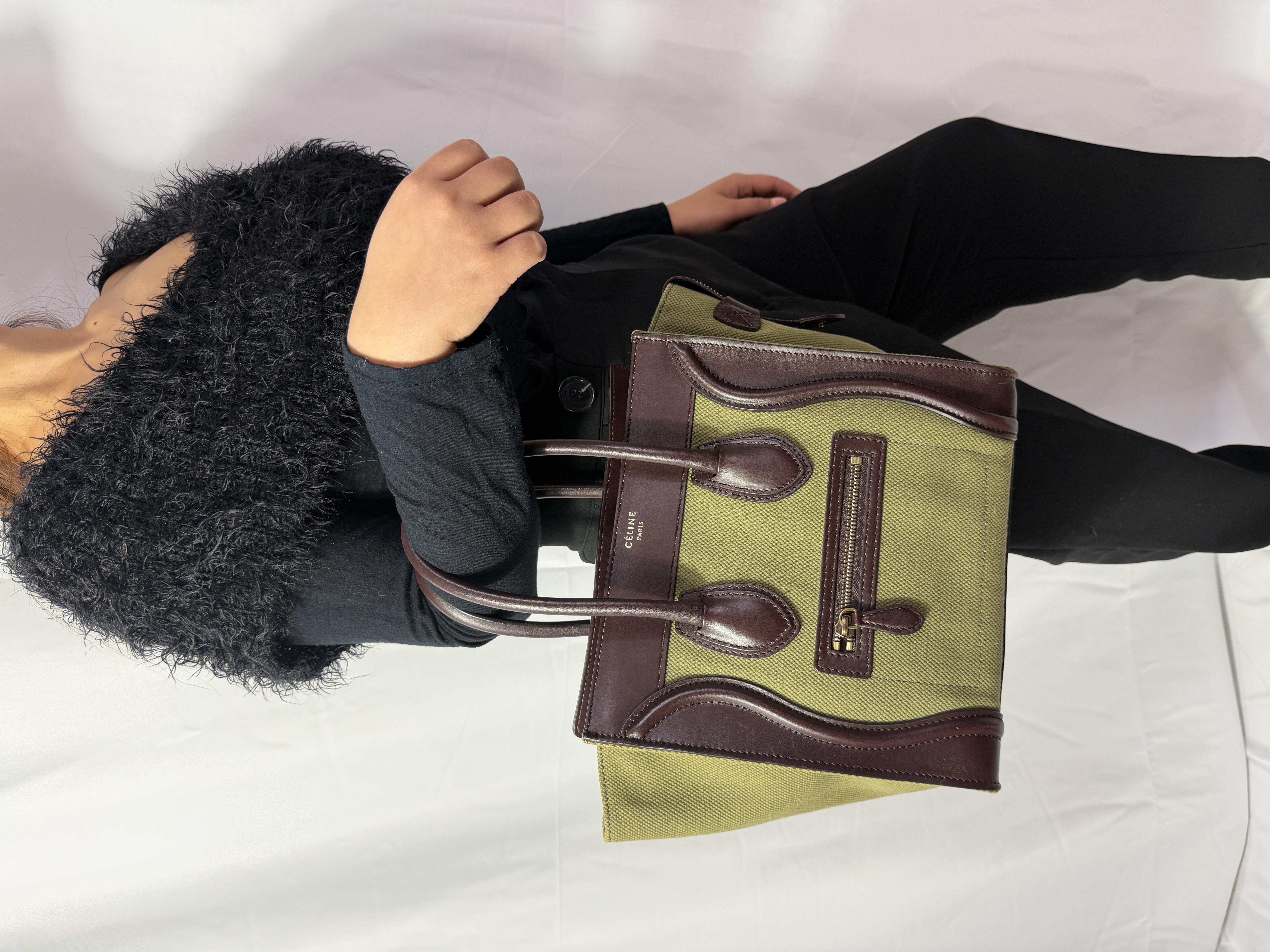 Celine Micro Luggage Tote Bag thumbnail