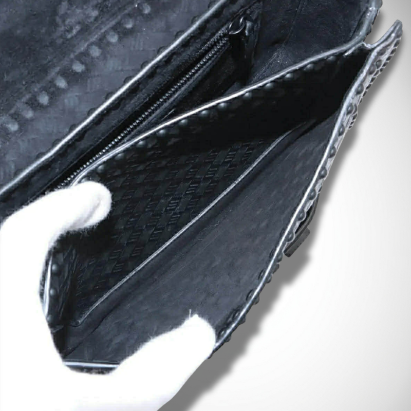 Dior Dio(r)evolution Leather Shoulder bag Black thumbnail