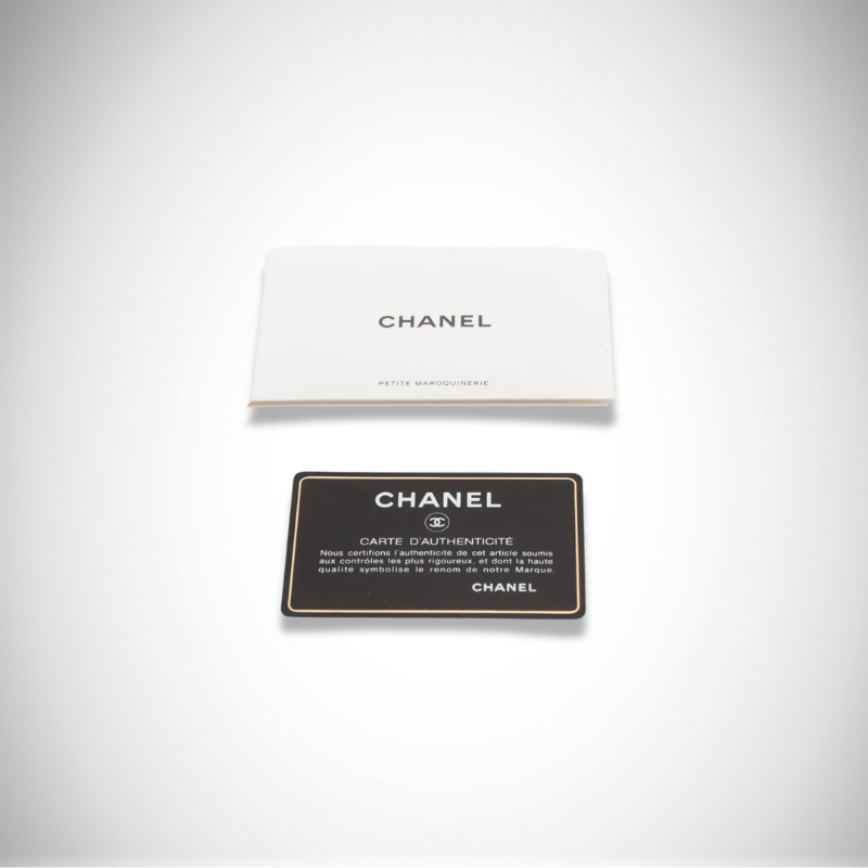 Chanel Caviar Quilted Small Clutch in Light Blue thumbnail
