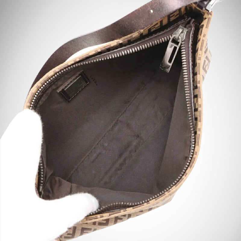 Fendi Zucchino Shoulder Bag thumbnail