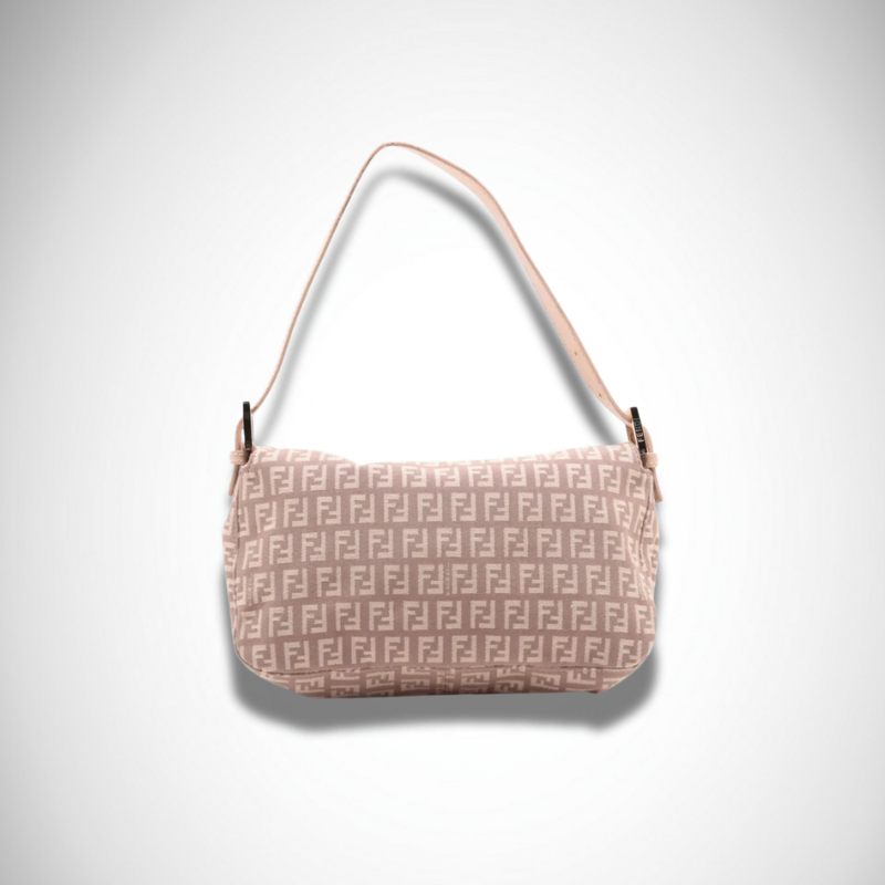 Fendi Zucchino Mamma Baguette Shoulder Bag alternate view
