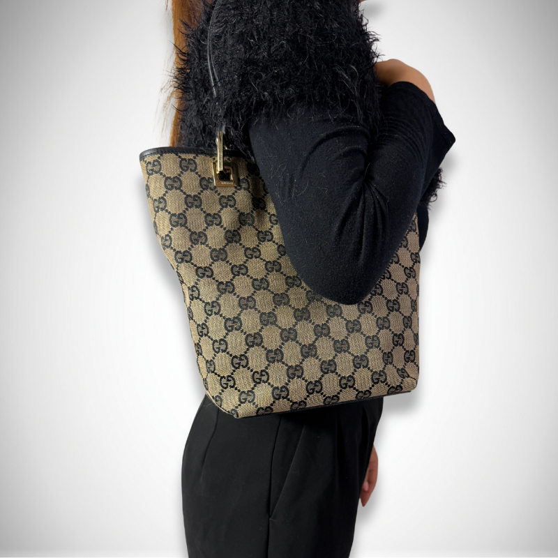 Gucci Vintage GG Canvas Eclipse Tote bag thumbnail