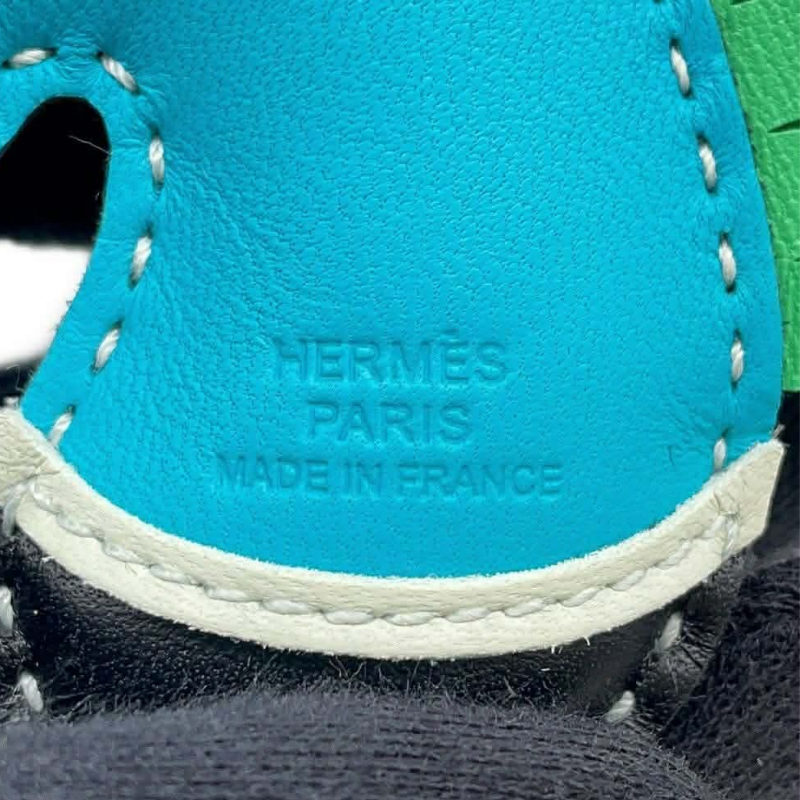 Hermès Multicolor GeeGee Camail Bag Charm thumbnail