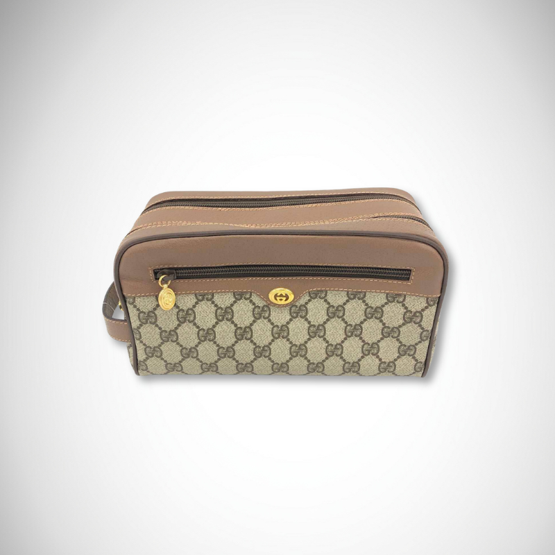 Gucci Vintage GG Supreme Clutch Bag 014.58.6086