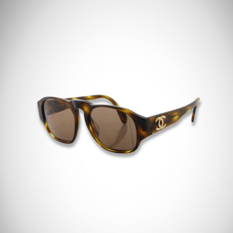 Chanel Tortoise Brown Sunglasses 01452 91235