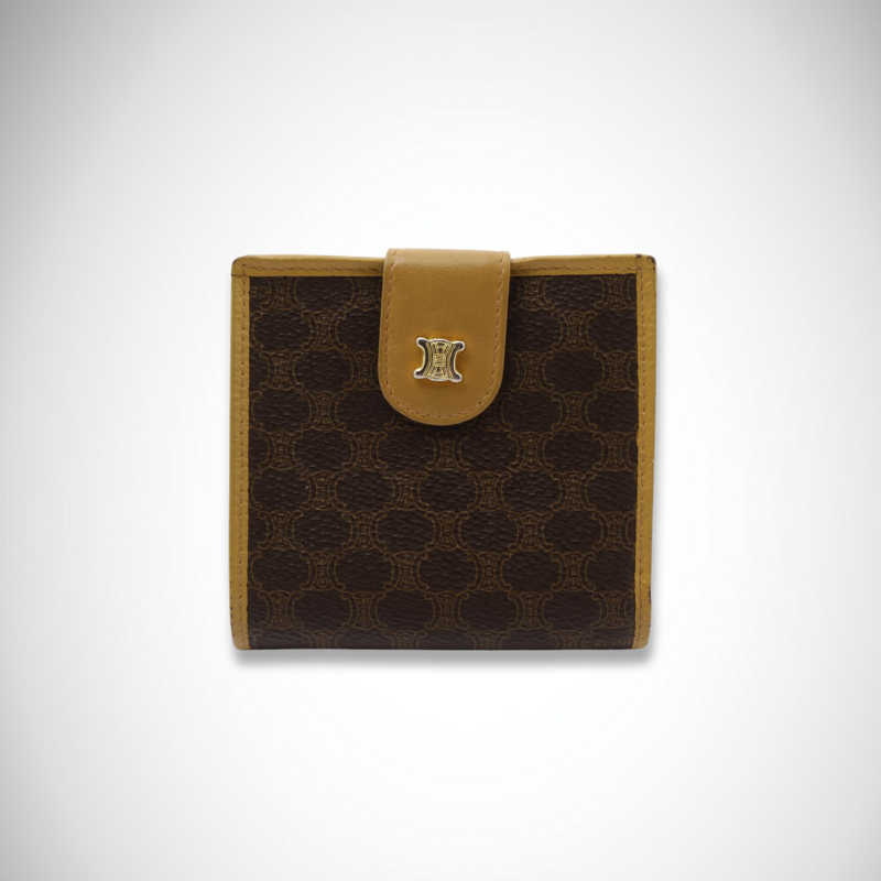 Celine Vintage Macadam Bi-fold Wallet