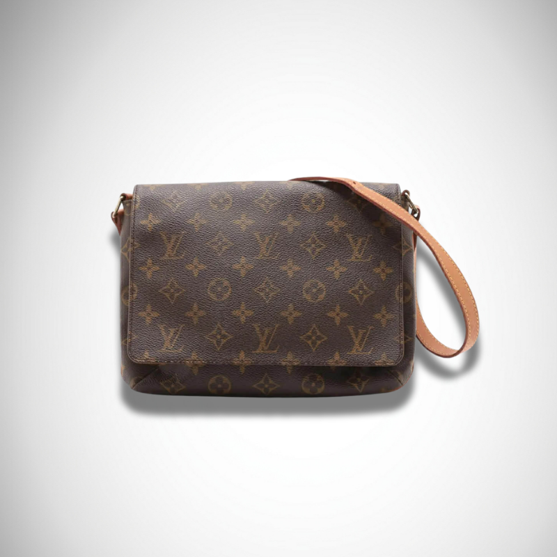 Louis Vuitton Vintage Monogram Musette Tango M51257 SP1010 Brown