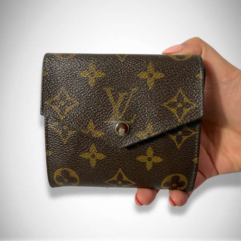 Louis Vuitton Victorine Compact Wallet Monogram Canvas